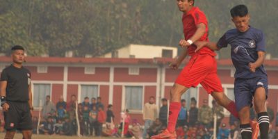 स्व. श्याम थापा स्मृति फुटबल सुरु, उद्घाटन खेलमा शान्ति स्पोर्टस क्लब विजयी