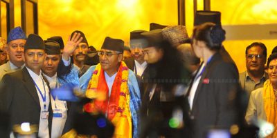 कांग्रेस सभापति देउवा प्रधानमन्त्रीमा निर्वाचित