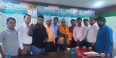 मन्त्री हमाललाई गुरुकुलको सम्मान मन्त्री हमाललाई गुरुकुलको सम्मान