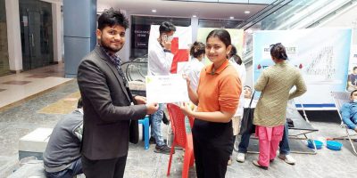 रिलायन्सको वार्षिकोत्वसवमा रक्तदान