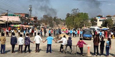 दुर्घटनामा ३ घाइते दुर्घटनामा ३ घाइते