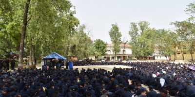 म्यादी प्रहरीलाई बिदाई गरियोे