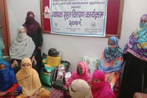 विपन्न परिवारलाई राहत वितरण विपन्न परिवारलाई राहत वितरण