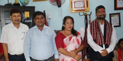 खजुरा र राप्ती सोनारीमा प्रशासकिय अधिकृतलाई स्वागत