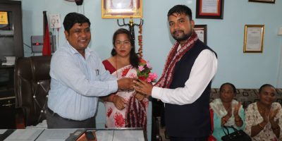 नयाँ प्रशासकिय अधिृकत नृपराजलाई खजुरामा स्वागत