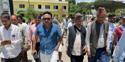 ध्यानाकर्षण गराउन विद्युत् कार्यालयमा जनप्रतिनिधि
