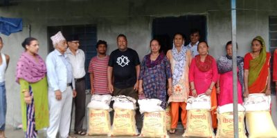 आर्थिक अवस्था कमजोर भएकालाई खाद्यन्न सहयोग