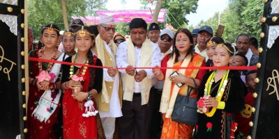 बहादुरपुरमा बागेश्वरी माता मन्दिरको उद्घाटन