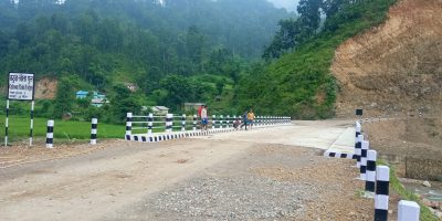 पुल निर्माण भएपछि स्थानीय खुसी