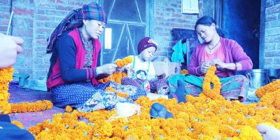 तिहारलाई तयार हुँदै माला