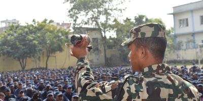 म्यादी प्रहरीलाई विष्फोटक पदार्थ पहिचान र जोखिमबारे प्रशिक्षण म्यादी प्रहरीलाई विष्फोटक पदार्थ पहिचान र जोखिमबारे प्रशिक्षण
