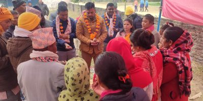 कोहलपुरमा विद्यालय भवन निर्माणका लागि भूमिपुजन