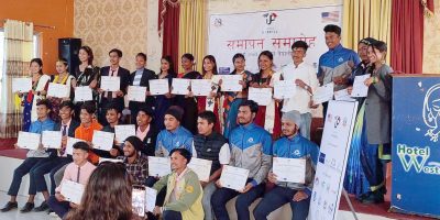 दाङमा अमेरिकन एम्बेसी युथ काउन्सिलको ‘अपस्कील प्रोजेक्ट’ सम्पन्न