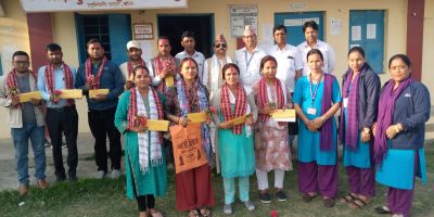 पदस्थापन भएर आएका शिक्षकहरुलाई स्वागत पदस्थापन भएर आएका शिक्षकहरुलाई स्वागत