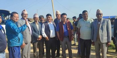 मुख्यमन्त्री गिरीद्वारा प्रस्तावित लुम्बिनी प्राविधिक विश्वविद्यालय निर्माण स्थलको निरीक्षण मुख्यमन्त्री गिरीद्वारा प्रस्तावित लुम्बिनी प्राविधिक विश्वविद्यालय निर्माण स्थलको निरीक्षण