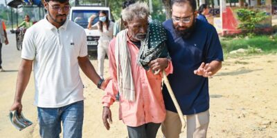 बाँकेका सडक सहयोगापेक्षीको उद्धार