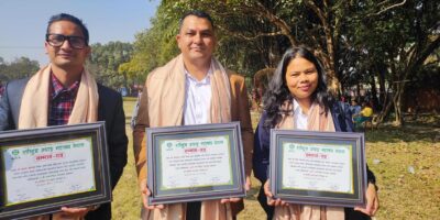 ३३औं अन्तरास्ट्रिय अपाङ्गता दिवसमा तीन पत्रकारलाई सम्मान