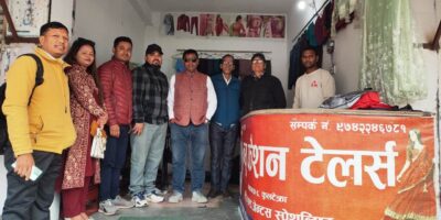 युवाहरूले सुरू गरेको व्यवसायको अनुगमन