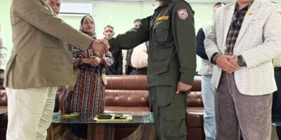डुडुवा नगर प्रहरी नियुक्त,दज्र्यानी चिन्ह प्रदान