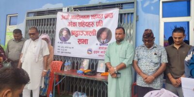 सुलभ र आयुषको परिवारलाई एक-एक लाख दिने डुडुवाको घोषणा