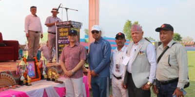 खजुरा-डी गाउँमा सुरु भयो प्रथम अशोक स्मृति कप फुटबल, न्यु डाँफेको विजयी सुरुआत
