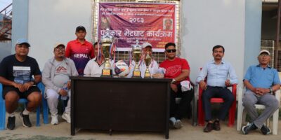प्रथम यु–२० (९–ए साईड) फुटबल जेठ १४ देखि सुरु हुँदैं